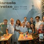 Marcelo Freixo em lançamento de livro autobiográfico