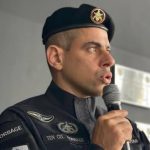 O agora coronel Marcelo Corbage, comandante do Bope