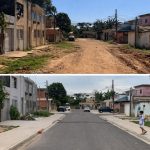 antes e depois