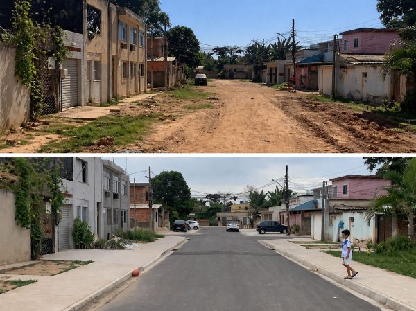 A girar… Que Maravilha: com investimento de R$ 1,1 bilhão, programa da prefeitura já urbanizou 200 km de vias em 70 localidades
