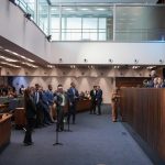 Plenário da Alerj durante votação que rejeitou projeto sobre racismo ambiental