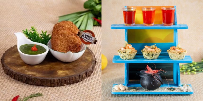 Imagem de opções gastronômicas do Comida di Buteco no Rio de Janeiro