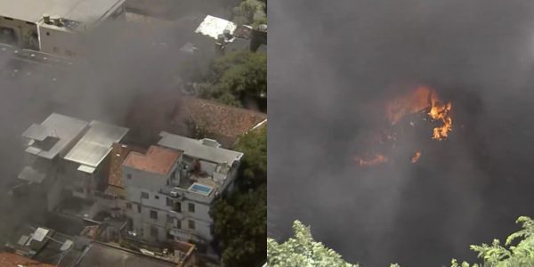Incêndio em galpão