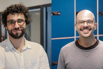 à esquerda, João Luiz Martins Carabetta ; à direita, Thiago Trabach da Cunha, novo presidente da IplanRio