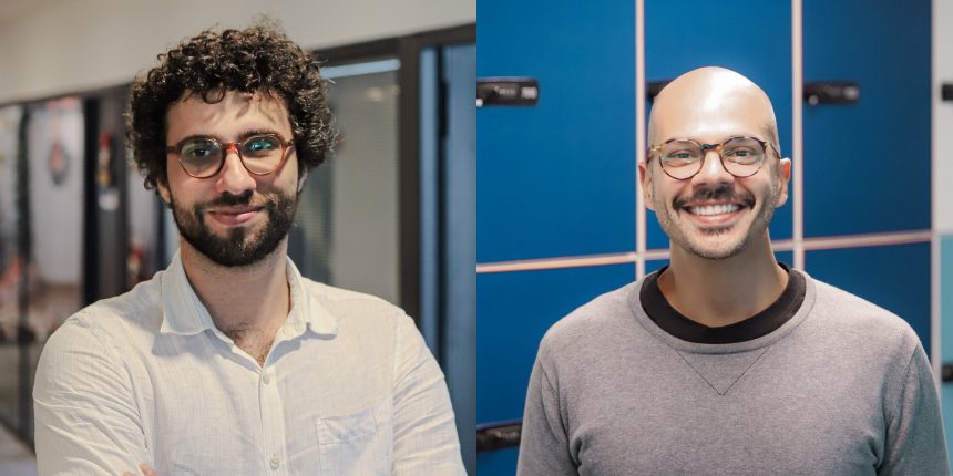 à esquerda, João Luiz Martins Carabetta ; à direita, Thiago Trabach da Cunha, novo presidente da IplanRio