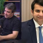 Ex-prefeito de Mesquita, Jorge Miranda, e deputado Dr. Luizinho