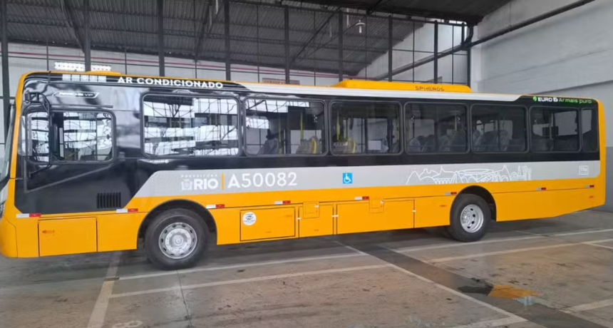 modelo de ônibus comprado pela Prefeitura do Rio