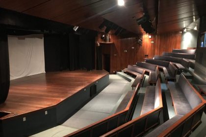 Sala do Teatro Gonzaguinha, que se enquadra no teto de R$ 100 nos ingressos