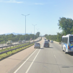 rodovia BR-101, na altura de São Gonçalo