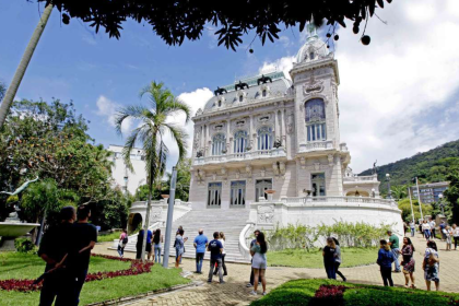 Fachada do Palácio das Laranjeiras