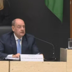 governador em exercício, desembargador Ricardo Couto, em reunião com Uerj