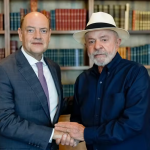 governador em exercício Ricardo Couto e presidente Lula se encontram para falar sobre adesão ao Propag