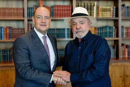 governador em exercício Ricardo Couto e presidente Lula se encontram para falar sobre adesão ao Propag