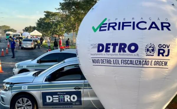 Viatura do Detro-RJ, alvo de 'canetada " da Casa Civil