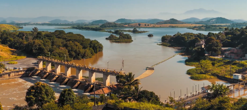 Lagoa do Guandu, em Nova Iguaçu, onde Inea realiza projetos