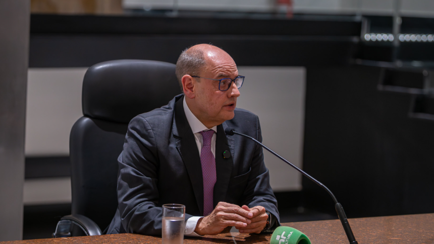 Ricardo Couto de Castro, governador em exercício do Rio