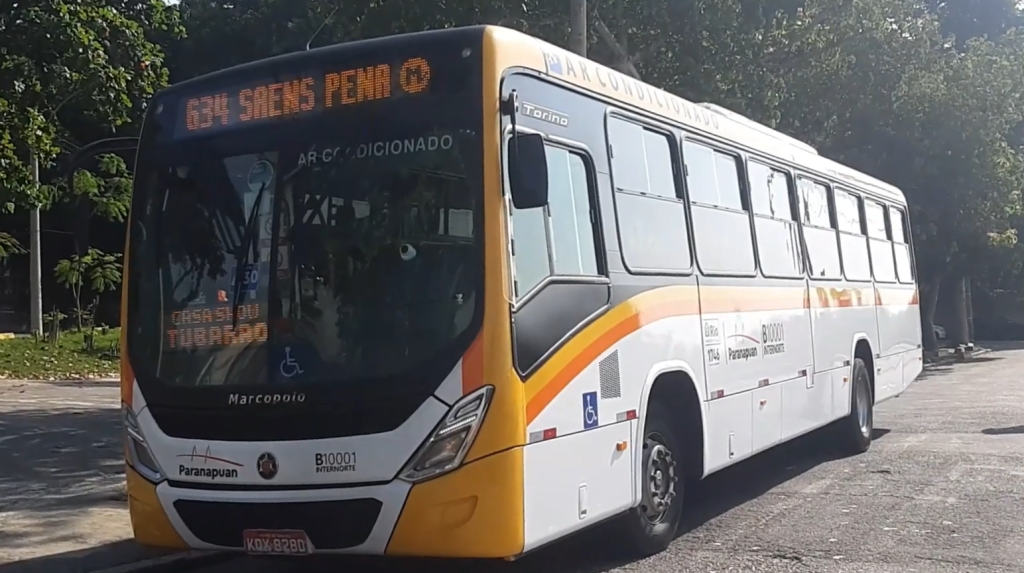 Prefeitura do Rio decreta intervenção na linha de ônibus 634 (Bananal x Saens Peña); Mobi-Rio assume o trajeto