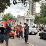 Pessoas ferida em confusão no Iacs, da Uff