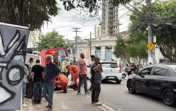Pessoas ferida em confusão no Iacs, da Uff