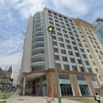 Edifício Vista Olímpica, no Centro do Rio, que vai abrigar o novo Centro de Ciências e Culturas Sesc RJ (CCCS)
