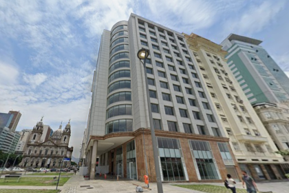 Edifício Vista Olímpica, no Centro do Rio, que vai abrigar o novo Centro de Ciências e Culturas Sesc RJ (CCCS)