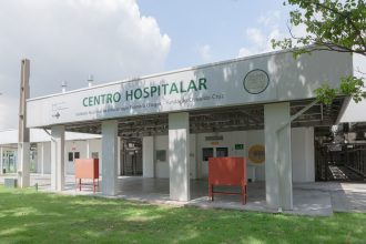 Centro hospitalar do Instituto Nacional de Infectologia Evandro Chagas (INI/Fiocruz), onde paciente passa por exame de ebola