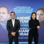 André Português lança pré-candidatura ao governo do estado pelo Republicanos; chapa terá delegada da 14ª DP (Leblon)