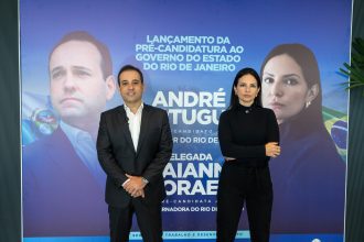 André Português lança pré-candidatura ao governo do estado pelo Republicanos; chapa terá delegada da 14ª DP (Leblon)