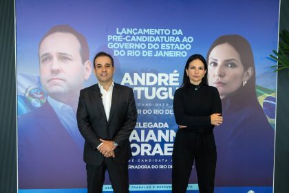 André Português lança pré-candidatura ao governo do estado pelo Republicanos; chapa terá delegada da 14ª DP (Leblon)