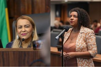 As deputadas Tia Ju e Renata Souza compartilharam relatos pessoais sobre jornadas exaustivas de trabalho durante debate sobre o fim da escala 6x1 na Alerj