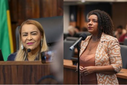 As deputadas Tia Ju e Renata Souza compartilharam relatos pessoais sobre jornadas exaustivas de trabalho durante debate sobre o fim da escala 6x1 na Alerj