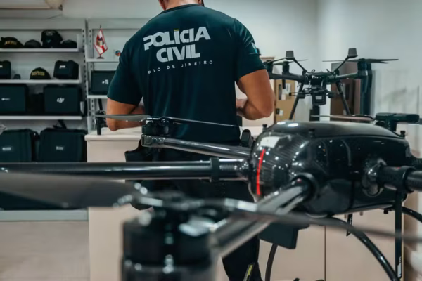 Drones da Polícia Civil