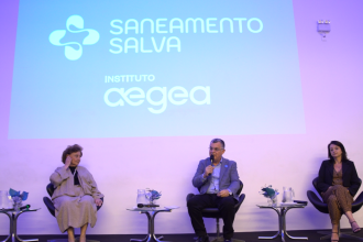 Especialistas, como o presidente do Instituto Aegea, Édison Carlos, discutiram a relação entre saneamento básico, saúde pública e qualidade de vida em encontro no Rio.