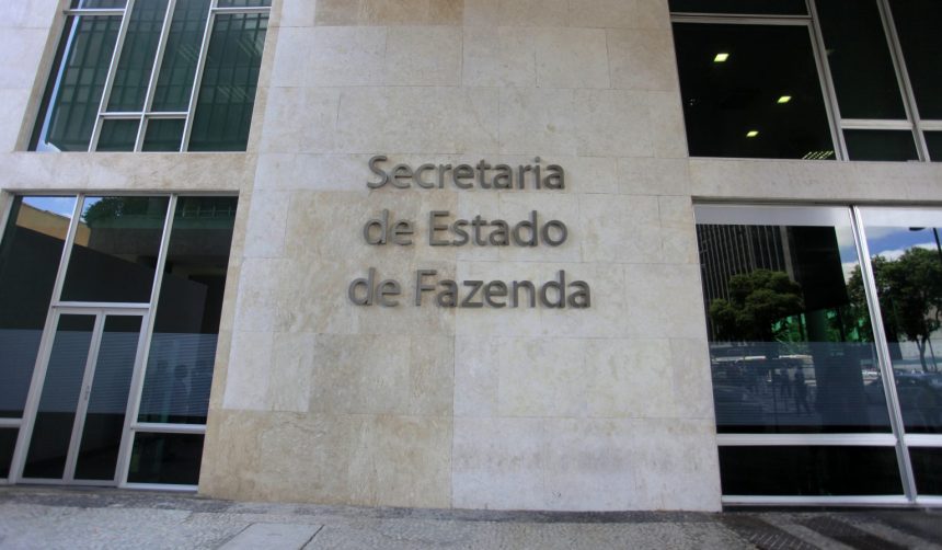 Fachada da sede da Secretaria de Estado de Fazenda (Sefaz), alvo de exonerações de Ricardo Couto
