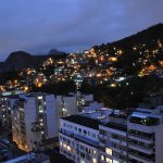 Morro da Babilônia, no Leme, Zona Sul do Rio
