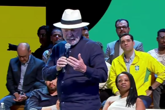 Lula no Rio entre Ricardo Couto e Eduardo Cavaliere