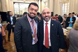 Cláudio Castro e Fred Pacheco