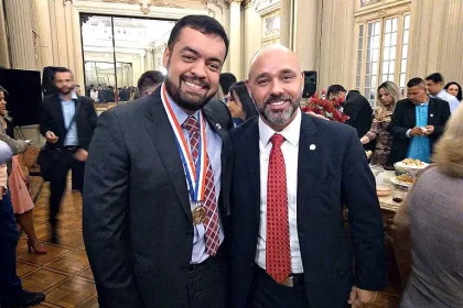 Cláudio Castro e Fred Pacheco