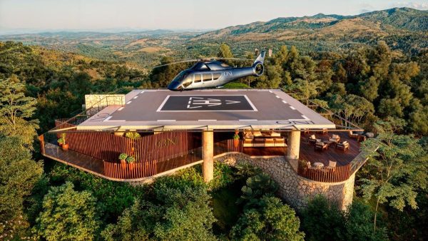 Projeto do heliponto do ONI Araras, condomínio de luxo em Petrópolis