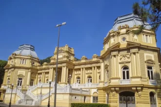 Palácio Guanabara, sede do governo do estado do Rio, sob o comando de Ricardo Couto