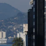 Vista de prédios e imóveis na região central do Rio, que tem alta em ações de despejo por falta de pagamento