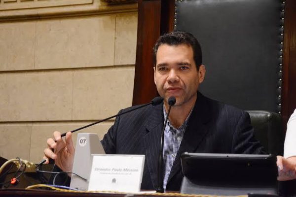 Paulo Messina, o segundo secretário da Câmara do Rio