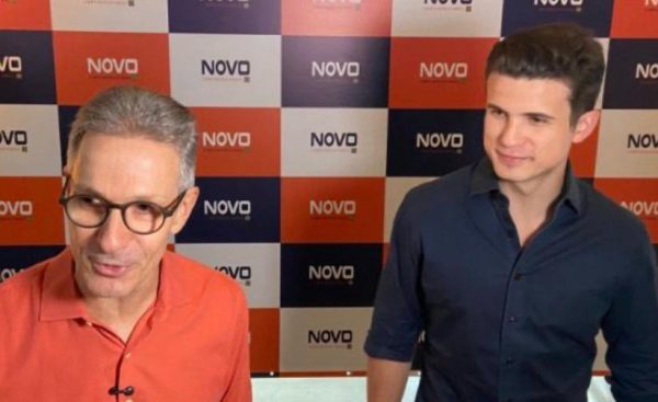 André Marinho abre evento de lançamento de pré-campanha ao lado de Romeu Zema com discurso de ataque a Paes