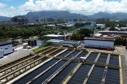 Estação de tratamento de esgoto da Iguá Rio