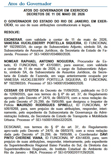República dos Procuradores: Ricardo Couto reforça subsecretaria da Fazenda com mais um nome da PGE 63 WhatsApp Image 2026 05 12 at 08.13.25