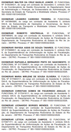 Secretário da Casa Civil amplia ‘faxina’ e exonera 147 servidores em dois dias; Detro-RJ é o principal afetado desta terça (12) 65 WhatsApp Image 2026 05 12 at 09.05.57 1