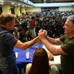 O deputado federal Marcelo Crivella no lançamento da candidatura de Anthony Garotinho ao governo do estado