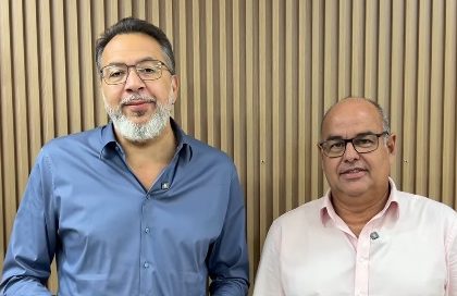 Wellington José com Márcio Canella, do União Brasil: suplente será convocado pela Alerj
