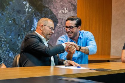 Haroldinho Jesus (PDT) e Guilherme Delaroli (PL)