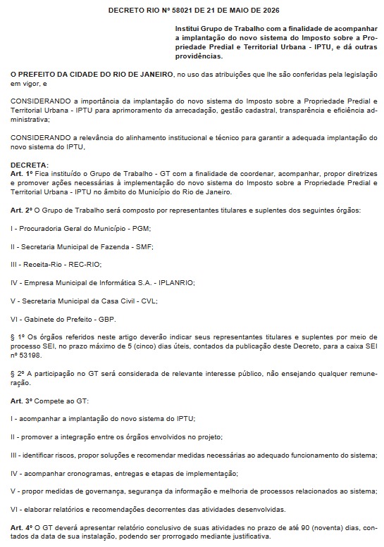 Após audiência na Câmara para rever critérios do IPTU, Prefeitura do Rio cria comitê técnico para novo sistema 62 WhatsApp Image 2026 05 22 at 07.01.26